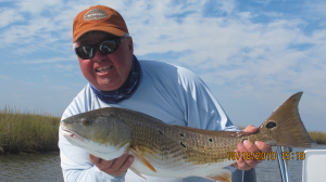 LOUISIANA REDFISH ON FLY