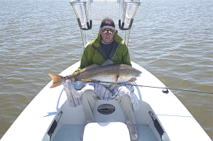 Coach Bobby Knight with a 35# Red