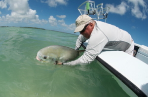 35lb Permit, with Capt. Will Benson in Key West